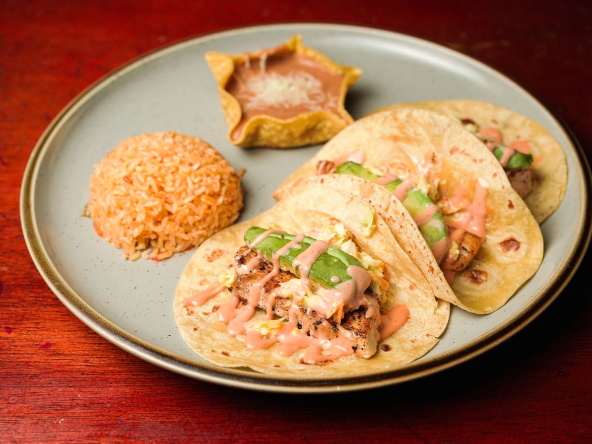 Seafood Taco Meal.