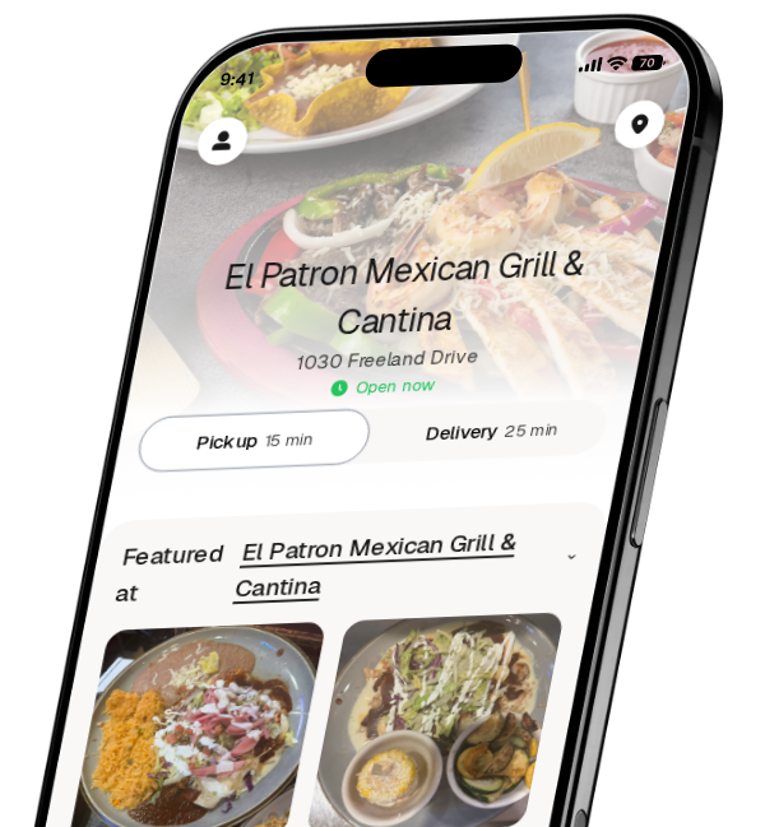 El Patron Mexican Grill & Cantina app preview