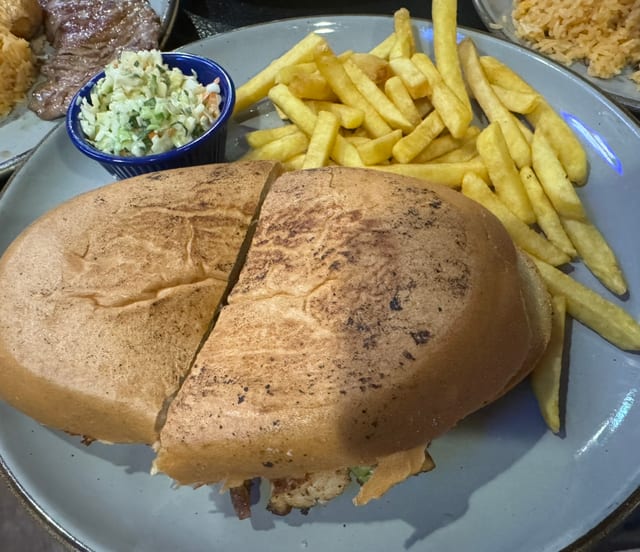 Grilled Fish Sandwich.