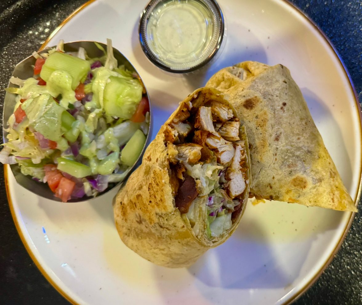 Chicken Club Wrap.
