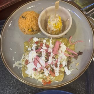 Enchiladas Verdes