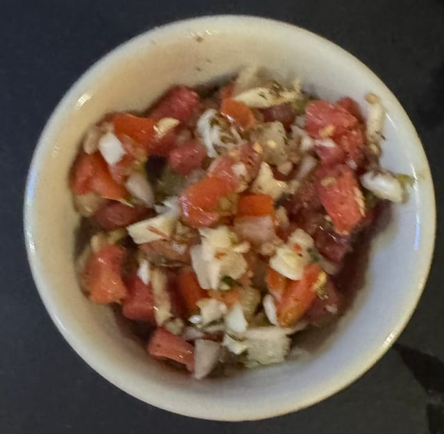4 OZ Pico de Gallo.