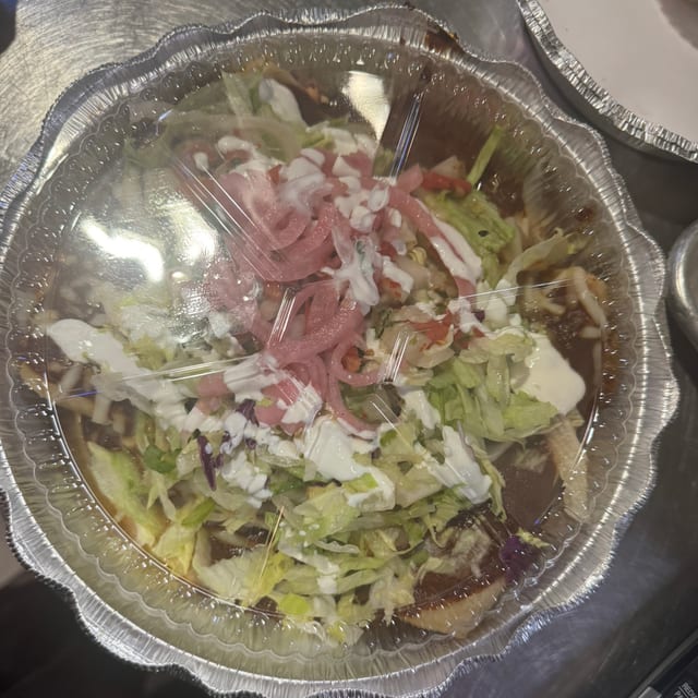Enchiladas Tradicionales.