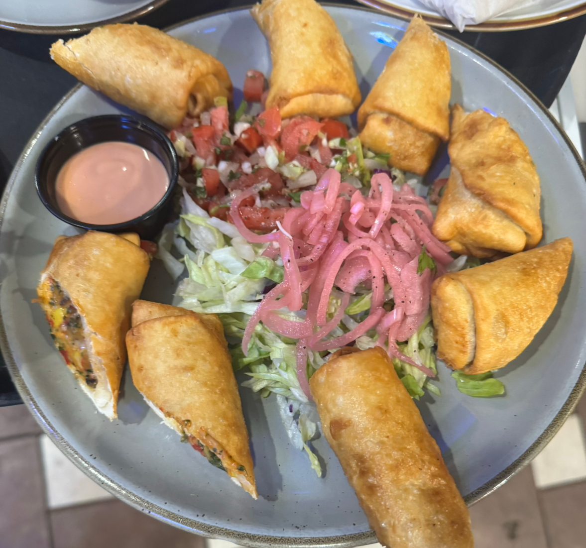 Texas Egg-Rolls.