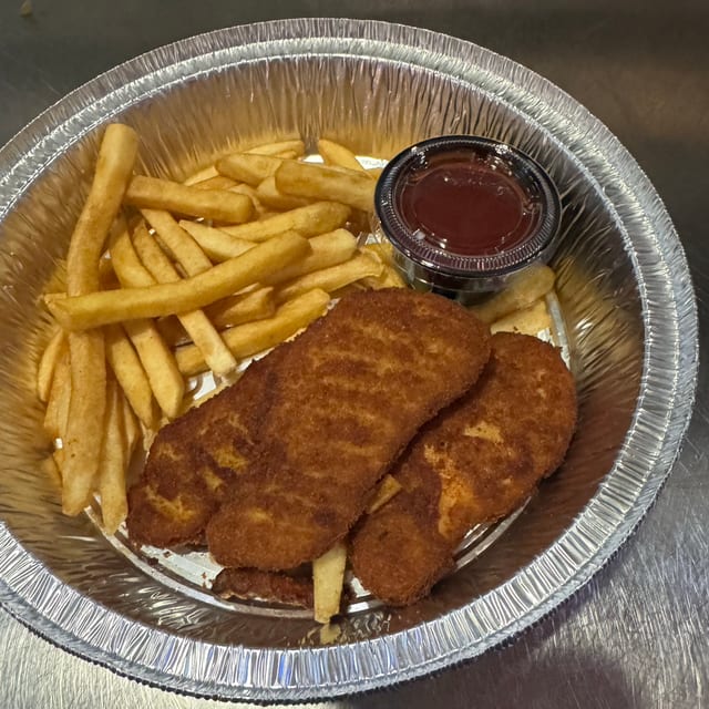 Kids Chicken Fingers.