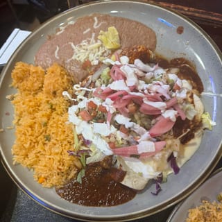 Seafood Enchiladas