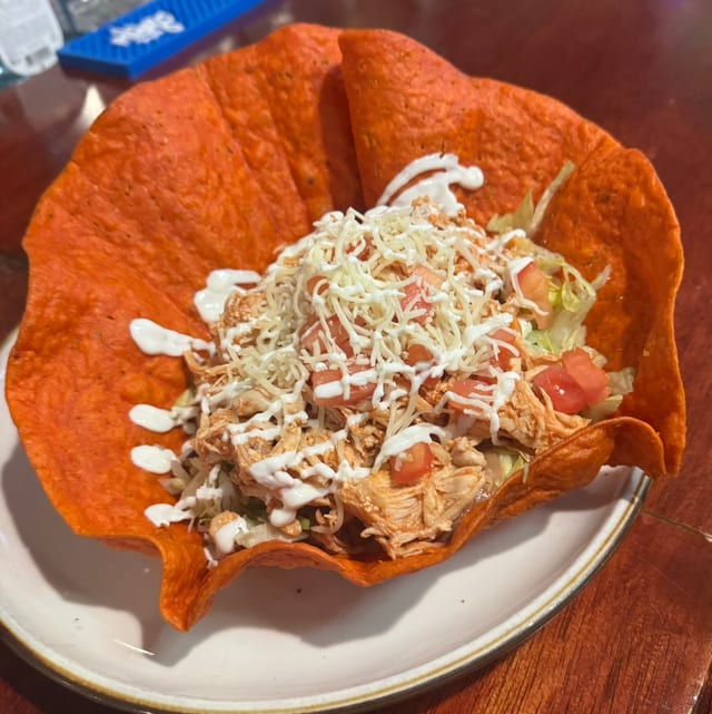 Traditional Taco Salad.