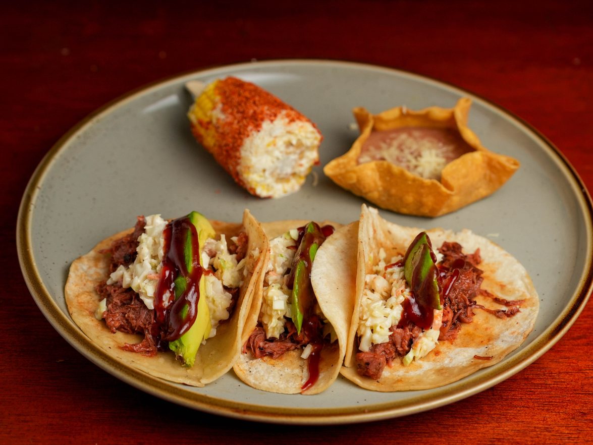 Cheerwine Taco Meal.