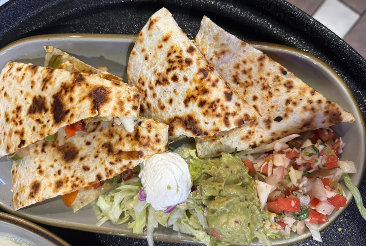 Traditional Quesadillas.