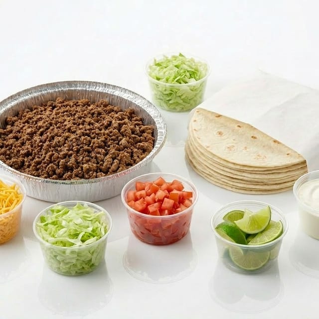 Classic Taco Family Pack (3-5 persons).